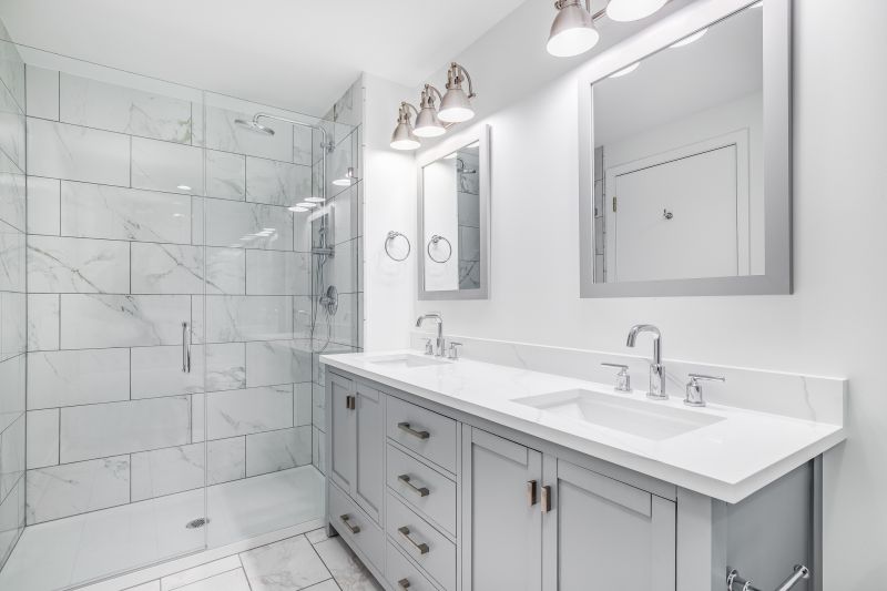 Luxury Bathroom Upgrade with Marble Surfaces
